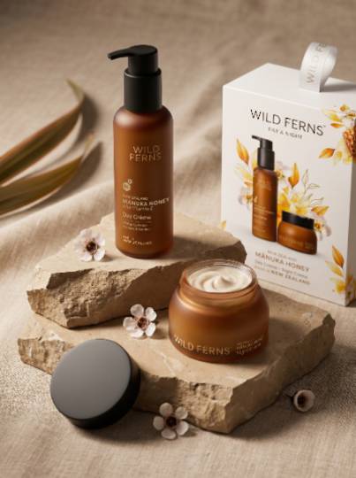 Wild Ferns Manuka Honey Gift Set Day & Night